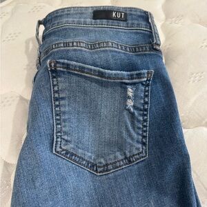 Kut from the Kloth Medium Blue Straight Leg Jeans